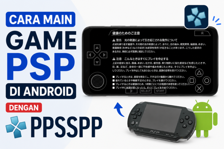 Cara Main Game PSP di Android dengan PPSSPP