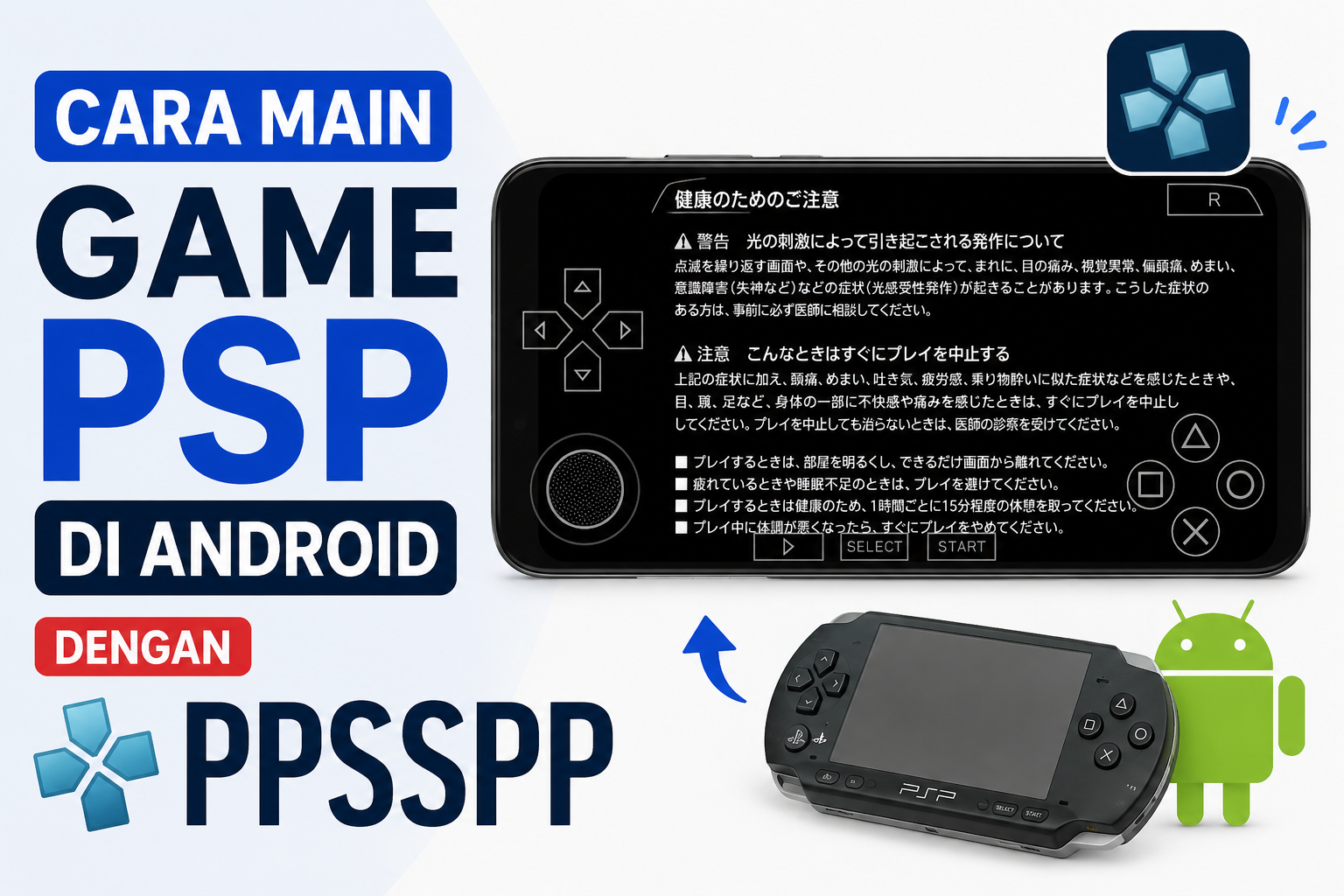 Cara Main Game PSP di Android dengan PPSSPP